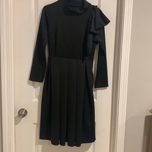 Black dress. No brand.